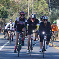 Bike ride supports blood cancer research